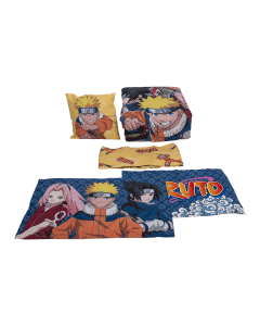Naruto 5in1 Comporter Set Polyester Microfiber