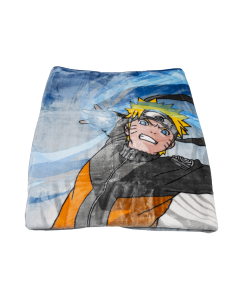 Naruto Blanket Blue Polyester
