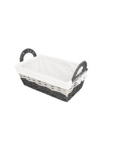 Jor Storage Basket Black Gray