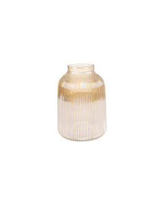 QA Vase Brown Glass