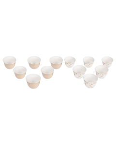 QA Coffee Cup 12-Pcs Set