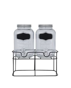 QA 4L Double Juice Jug with Stand