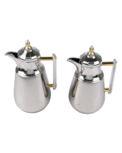 QA Flask Set Silver