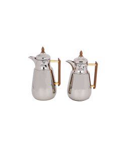 QA Flask Set Silver
