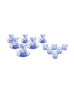 Waba HL2 Tea & Coffee Set 18 pcs Blue