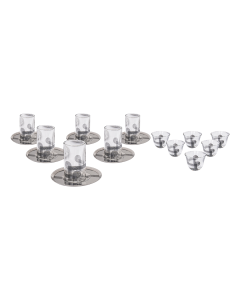 Waba TS2 Tea & Coffee DB Wall Set 18 Pcs Black