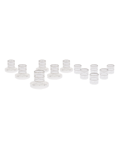 Waba GM8 Tea & Coffee DB Set 18 Pcs Silver