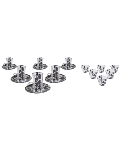 Waba TS5 Tea & Coffee Set 18 Pcs Black
