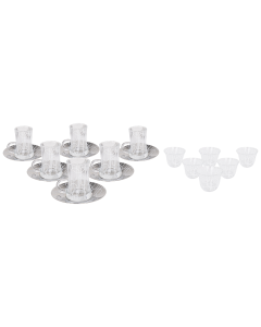 Waba TS6 Tea & Coffee Set 18 Pcs White