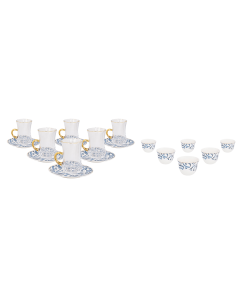 Waba KL66 Tea & Coffee Set 18 Pcs Blue