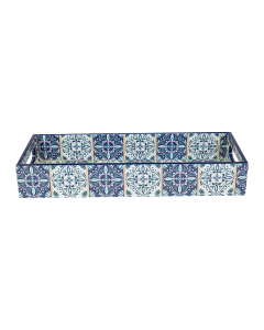 Al Saif India Float Rectangle Rendering Pattern Blue