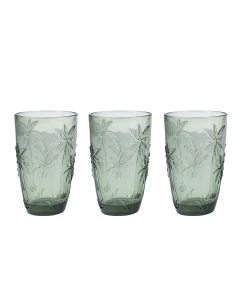 Al Saif Glass Water Cups Set 3 Pcs