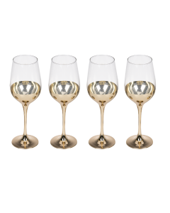 Luminarc Electric Gold Stemmed Glass 350ml