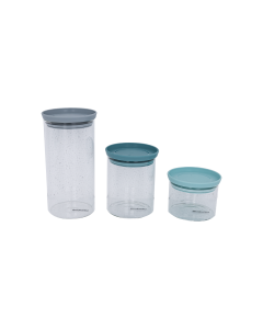 Brabantia Glass Jar Set of 3
