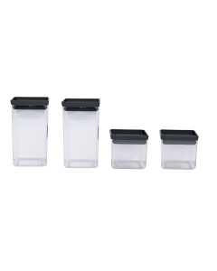 Brbntia Square Canister Set of 4