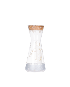 Al Saif Tawus Peacock Glass Bottle With Lid