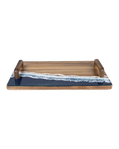 Al Saif Raft Rendering Rectangle Sea Wave Pattern Handheld