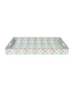 Al Saif India Light Green Pattern Rectangle Rendering