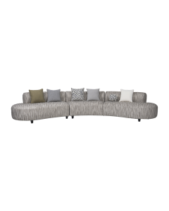 Declan 5 Seater Sofa Brown