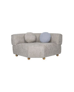 Malcom 2 Seater Sofa Brown