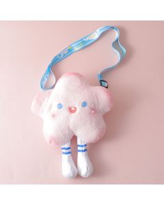 Little Star Pink Lady's Shoulder Bag