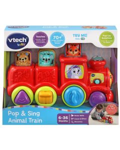 V-Tech Pop And Sing Animal Train