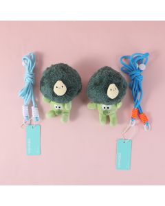 Lemon And Broccoli Crossbody Phone Back Clip Pendant