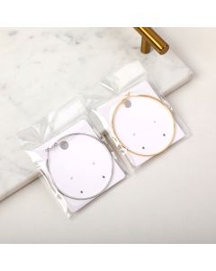 Versatile Hoop Earrings-6cm