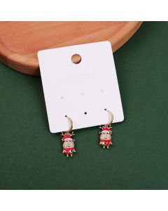 Christmas Series Lovely Santa Earrings