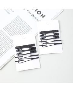 Black Hollow Hairpin 5pcs