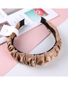 Pleated Rhinestone Hair Band