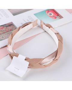 Monochrome Fabric Braid Hair Band