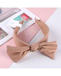 Monochrome Fabric Ears Hair Band