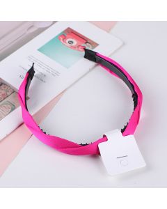 Rose Red Series-Plain Winding Hair Band