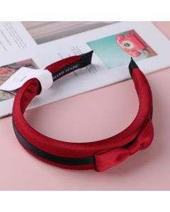 Red Series-Simple Small Bowknot Hair Band