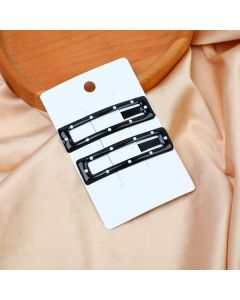 Simple Square Hair Clip 2pcs