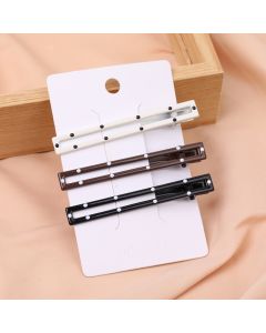 Dots Square Alloy Hair Clips