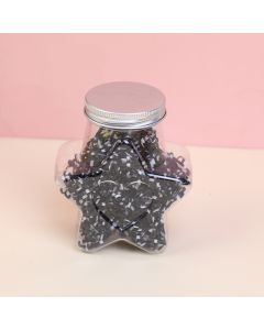 Disposable Rubber Band With Star Shaped Bucket