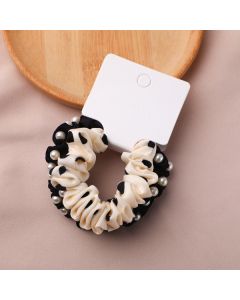 Polka Dot Pearl Leather Band - 2pcs