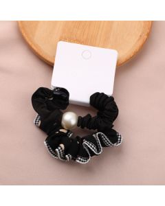 Pearl Floral Lace Combination Leather Band - 2pcs