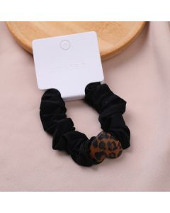 Leopard Print Series Love Heart Leather Bands
