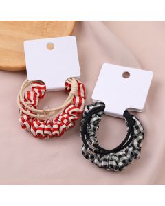 Striped Combination Leather Bands-2pcs