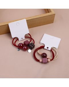 Red Round Ball Rubber Band
