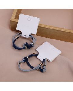 Blue Braid Fashion Rubber Band