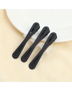 Crossed Black Hair Clips-3pcs