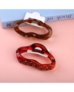 Candy Color Leopard Hair Claw Clip-13cm