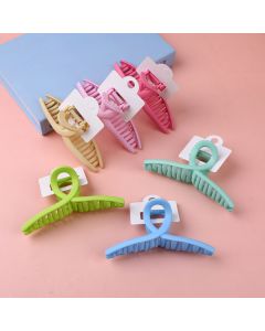 Cross Type Acrylic Hair Claw Clip