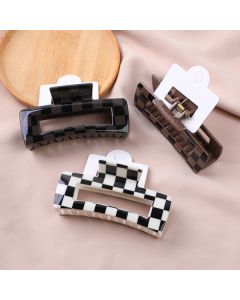 Chequer Square Hair Gripper