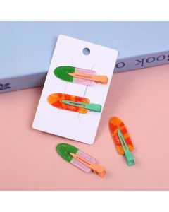 Printed Children's Hair Clip