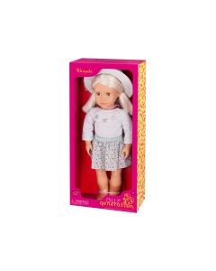 Our Generation Abigale With Pleated Skirt And Hat Doll